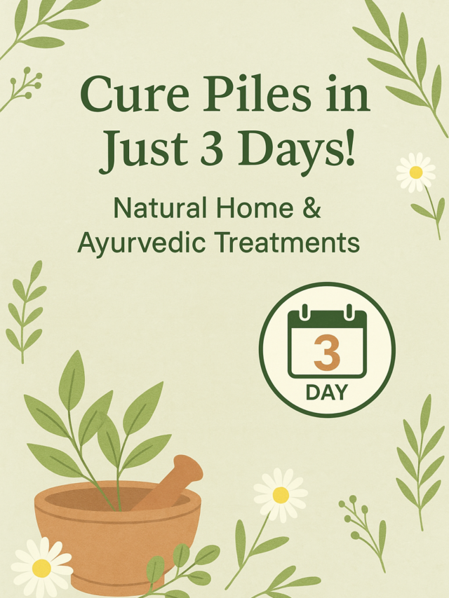 PILES CURE IN 3 DAYS