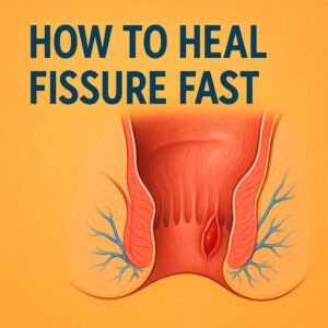 How to heal a fissure fast