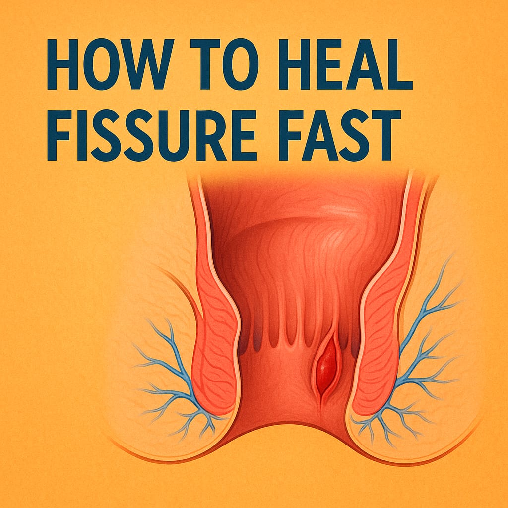 How to heal a fissure fast
