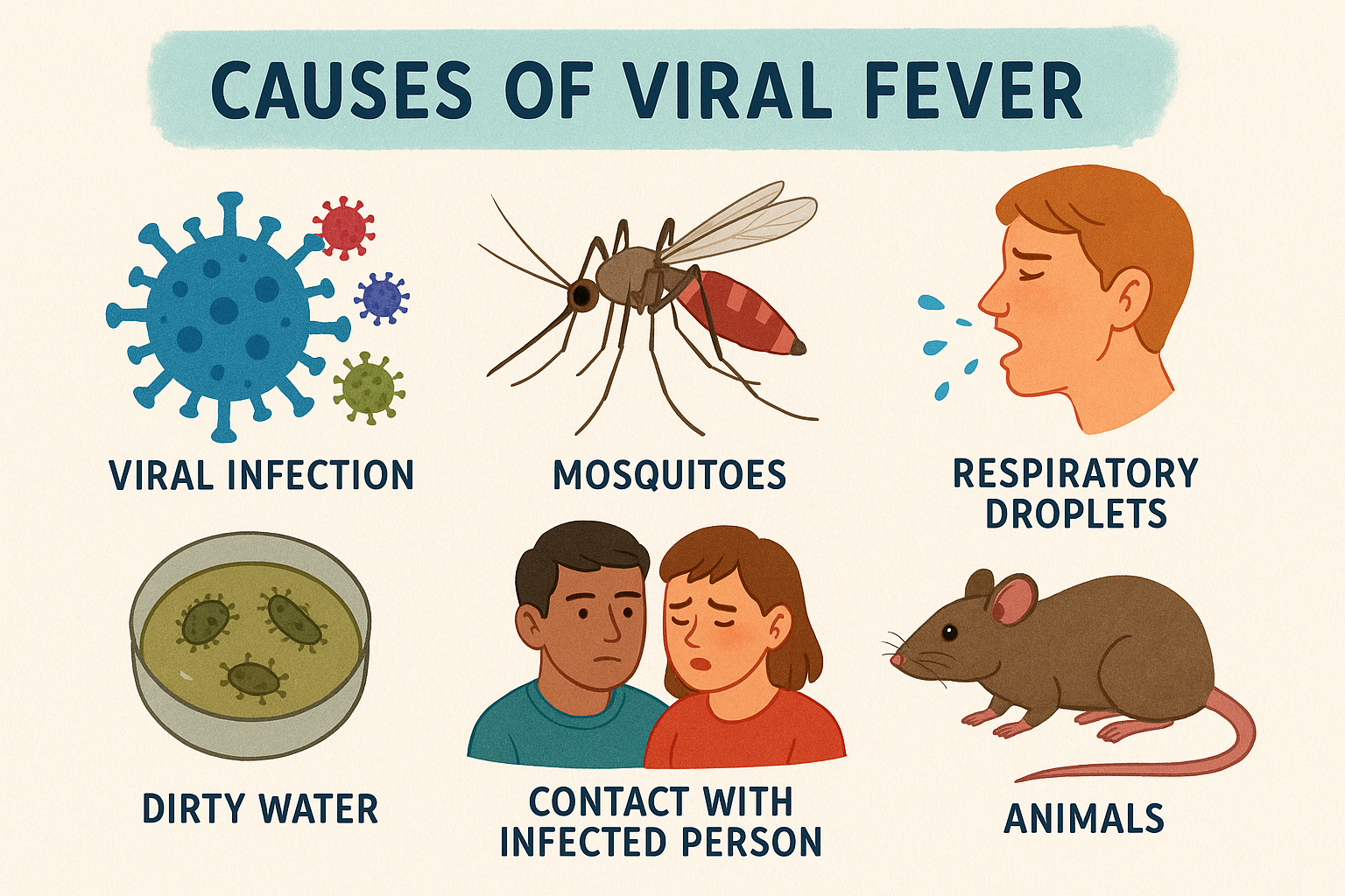 Viral Fever symptoms